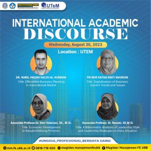 $International Academic Discourse